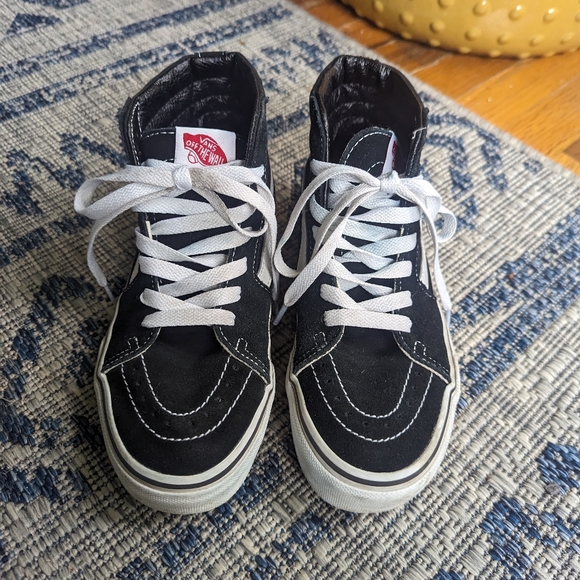 VANS hight tops kids 3.5 black - Picture 2 of 6